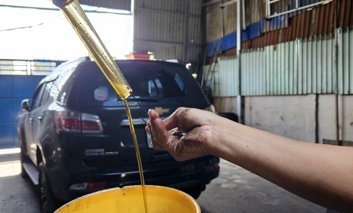 KHI ÉP HOÀN THIỆN DẦU HẠT ĐIỀU ĐEN